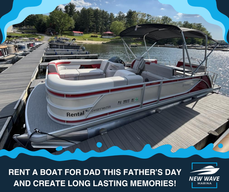 Rent a boat for dad