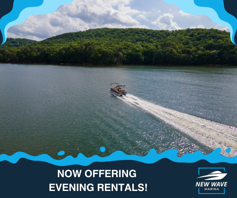 Evening Boat Rentals on Lake Wallenpaupack